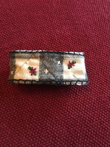 Refurbished one of a kind wristlet