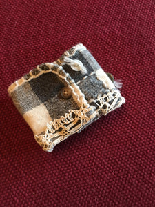 Refurbished one of a kind wristlet